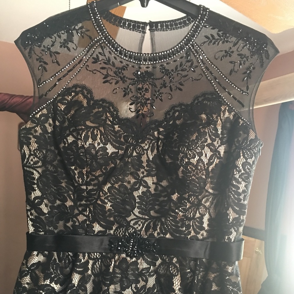 Beautiful long formal black dress